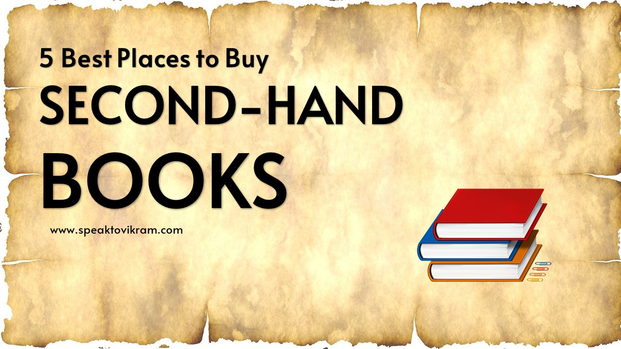 You are currently viewing Top 5 Websites to Buy Second Hand Books Online